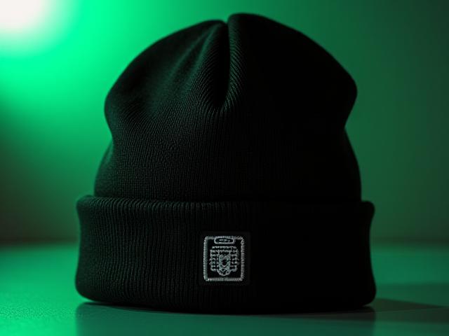 ロゴパッチ・ビーニー